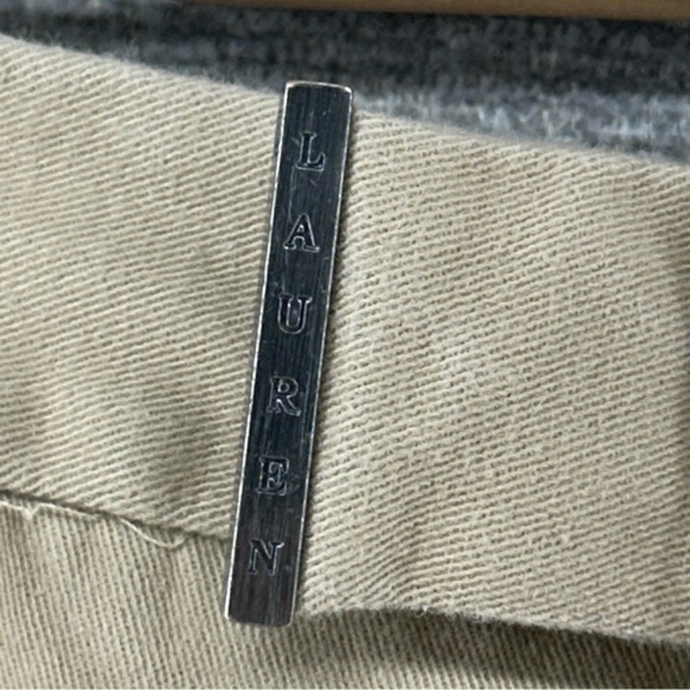 Lauren Ralph Lauren Beige Straight Leg Trousers - Picture 5 of 9